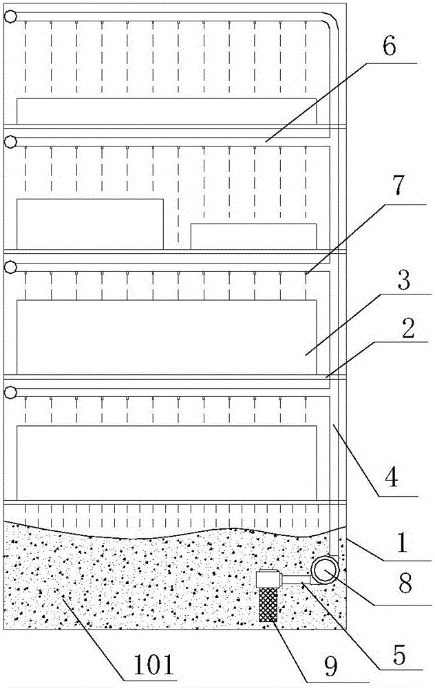 Working medium contact cooling system for computer and data center heat radiation