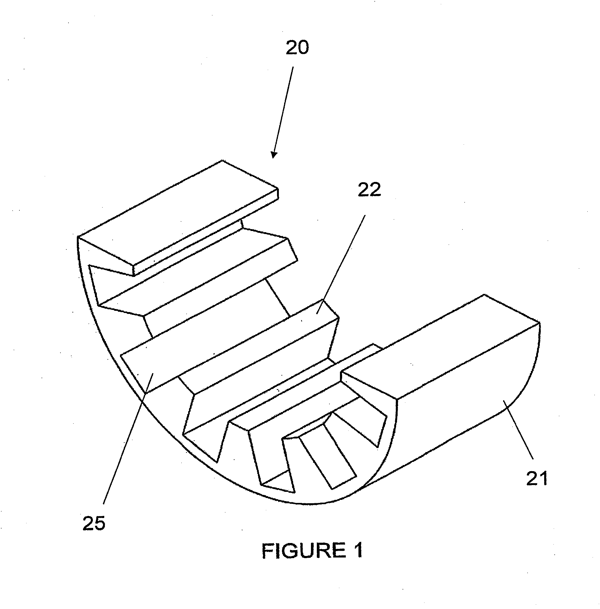 High fiber count package foam insert