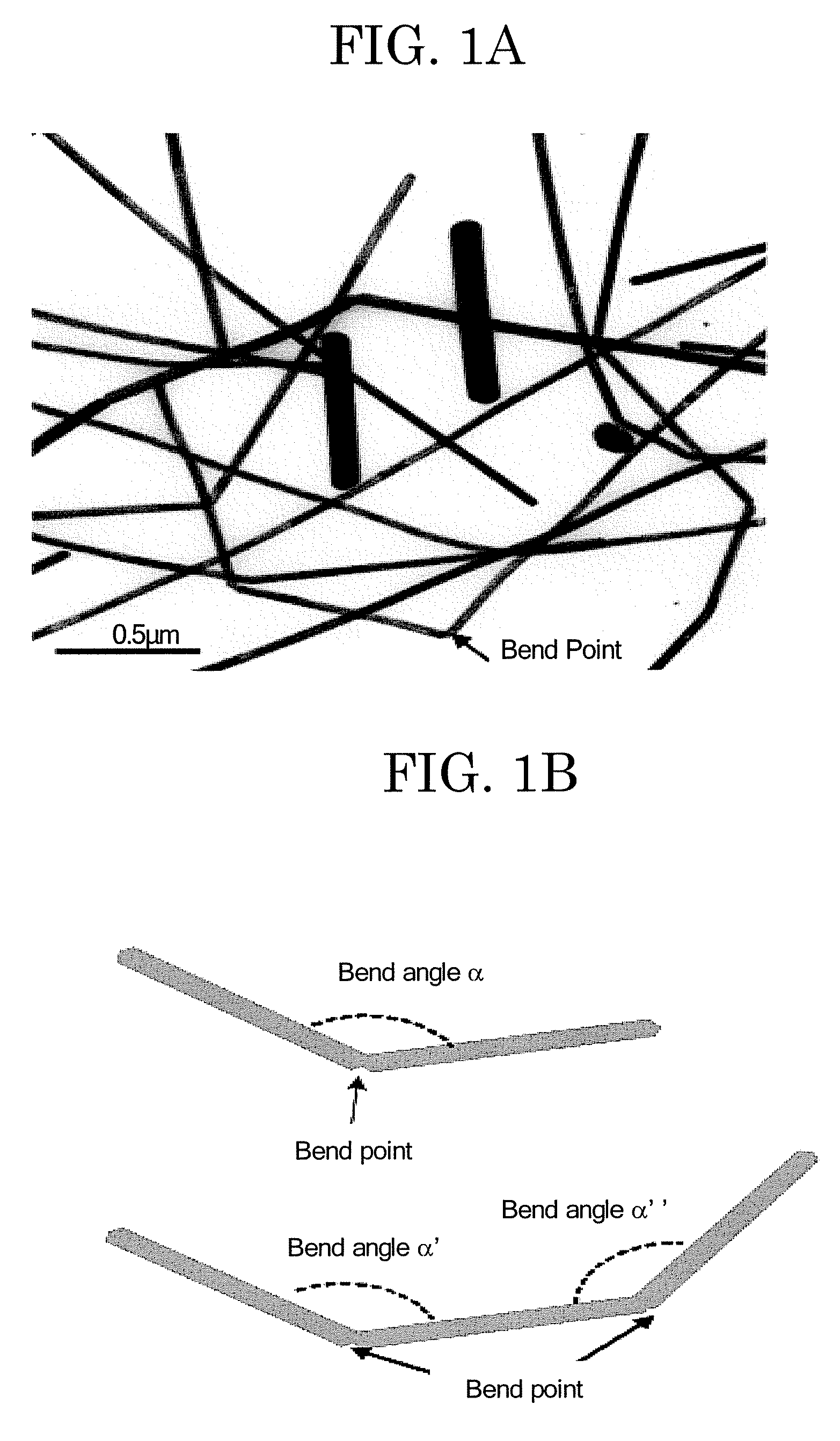 Bent rod-shaped metal particles, manufacturing method for the same, composition containing the same, and conductive material