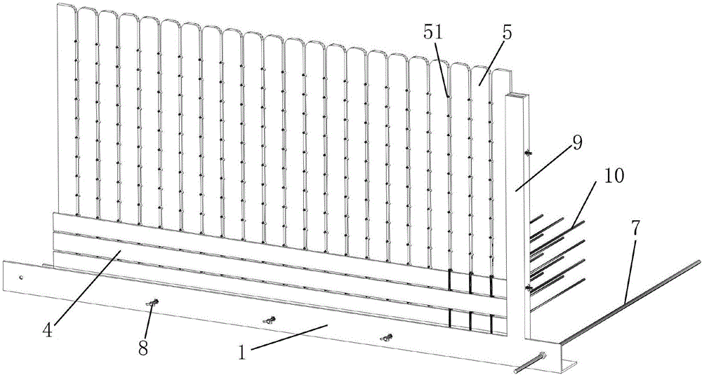 Combined formwork with optical fiber arranged evenly, wiring unit and using method thereof