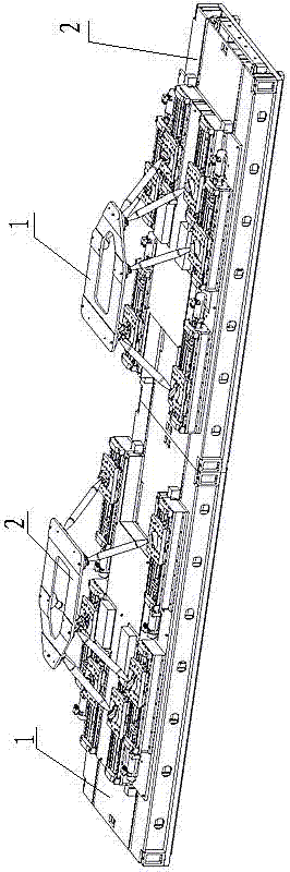 Six-freedom-degree airplane large component digital assembling parallel robot system