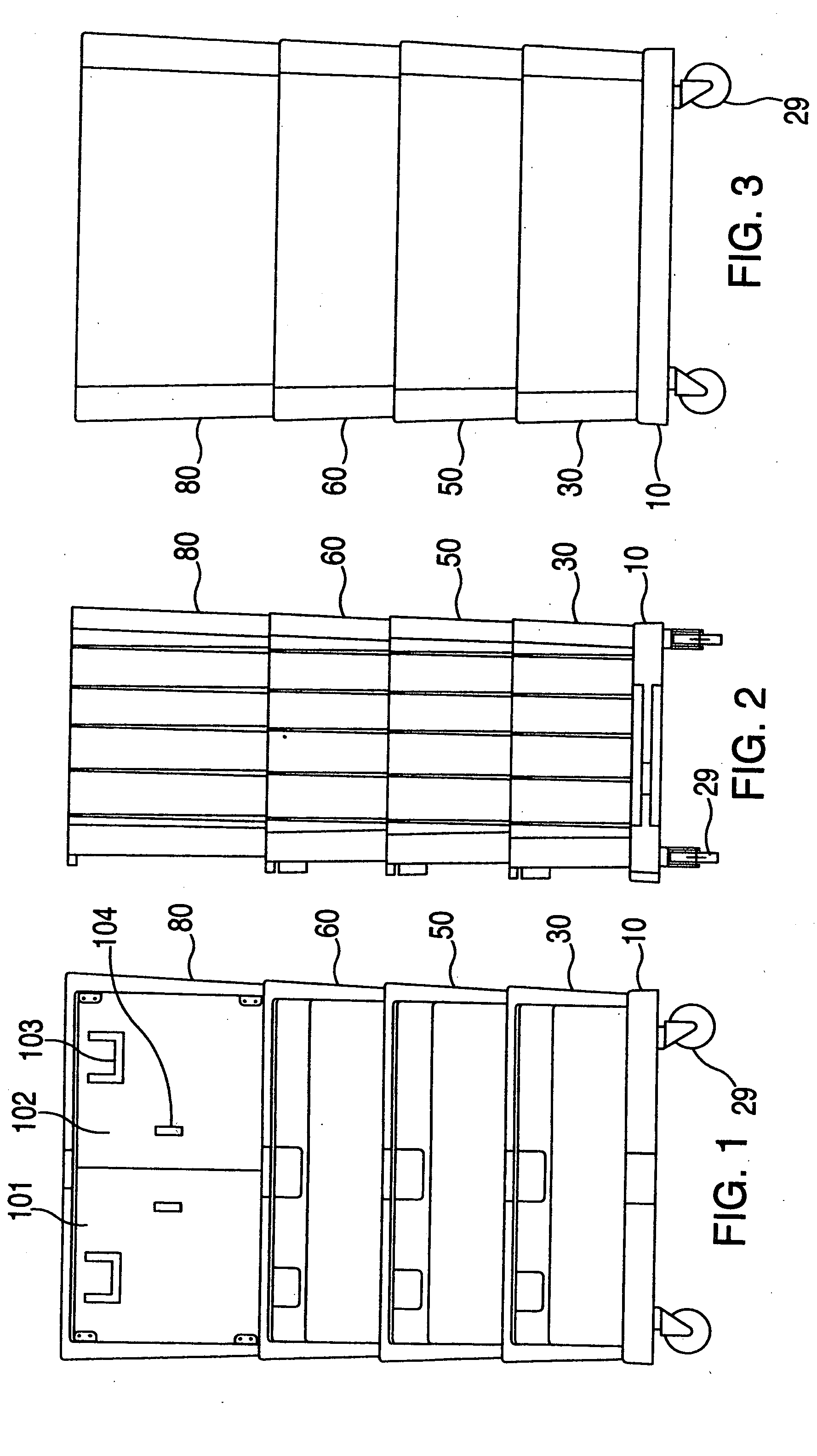 Moving cart assemblies