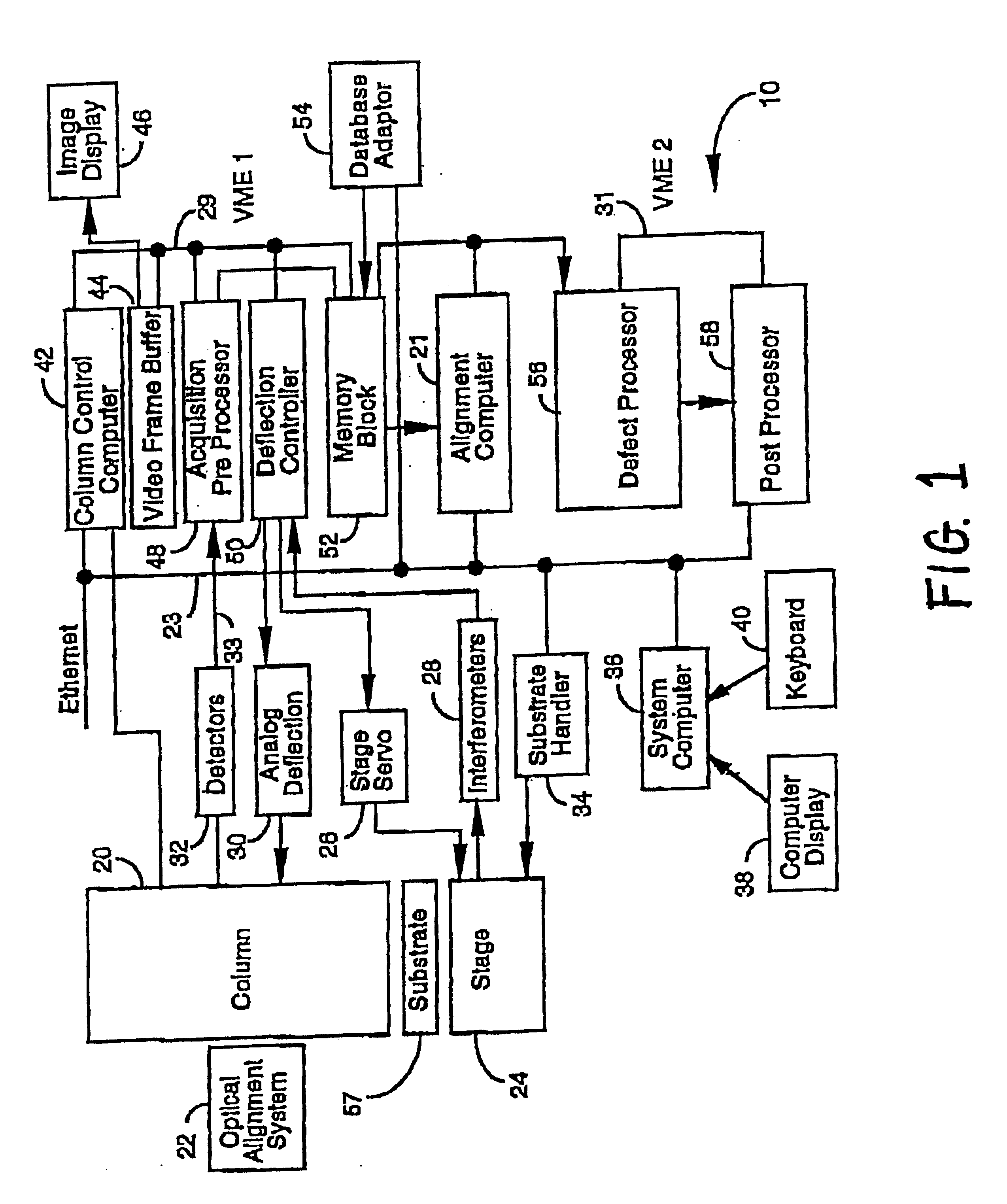 Inspectable buried test structures and methods for inspecting the same