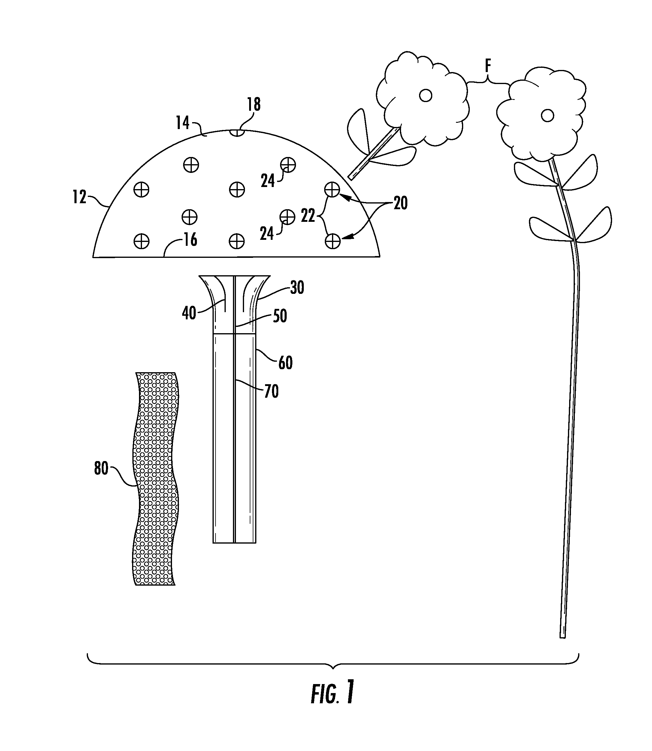 Bouquet Holder Apparatus and Method of Use