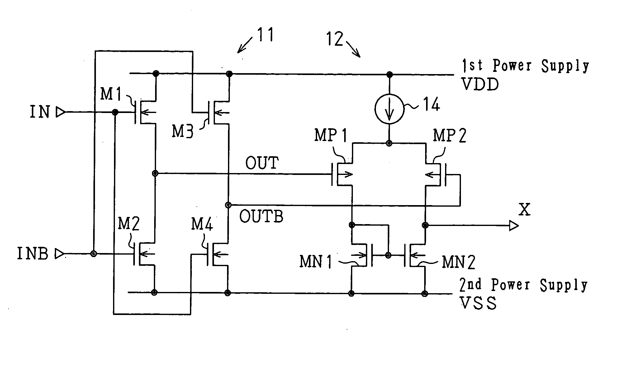 Semiconductor integrated circuit and level conversion circuit