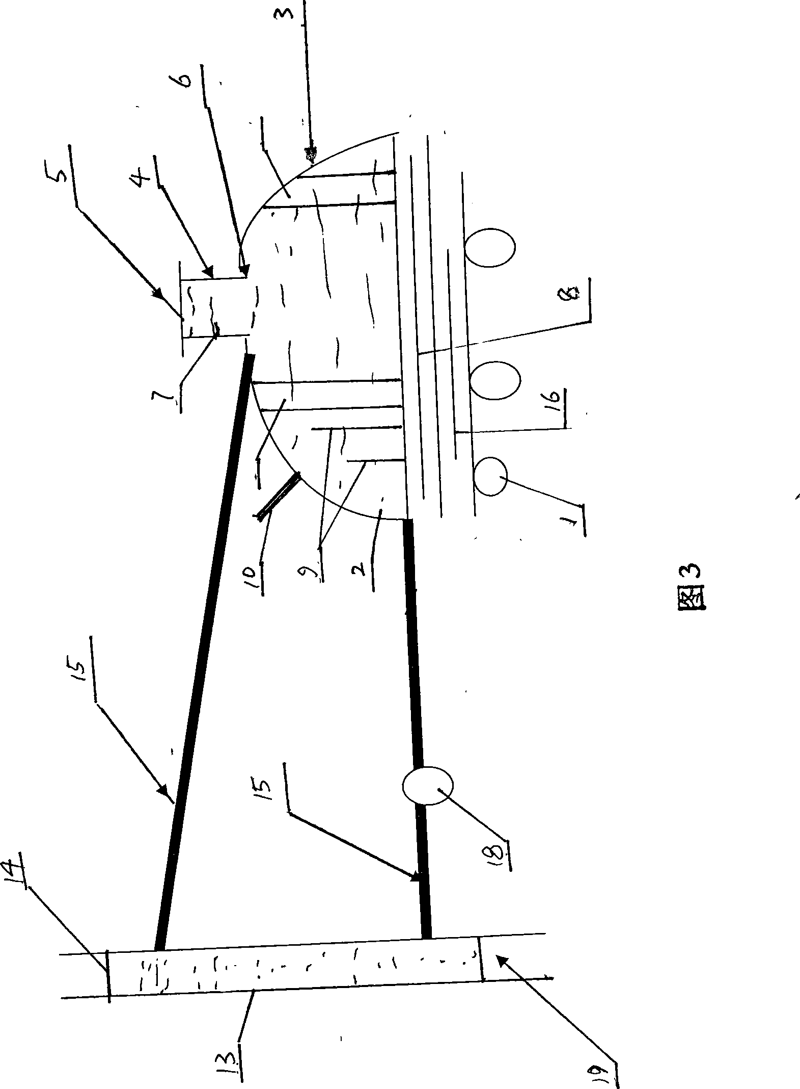 Heat radiation method for LED module