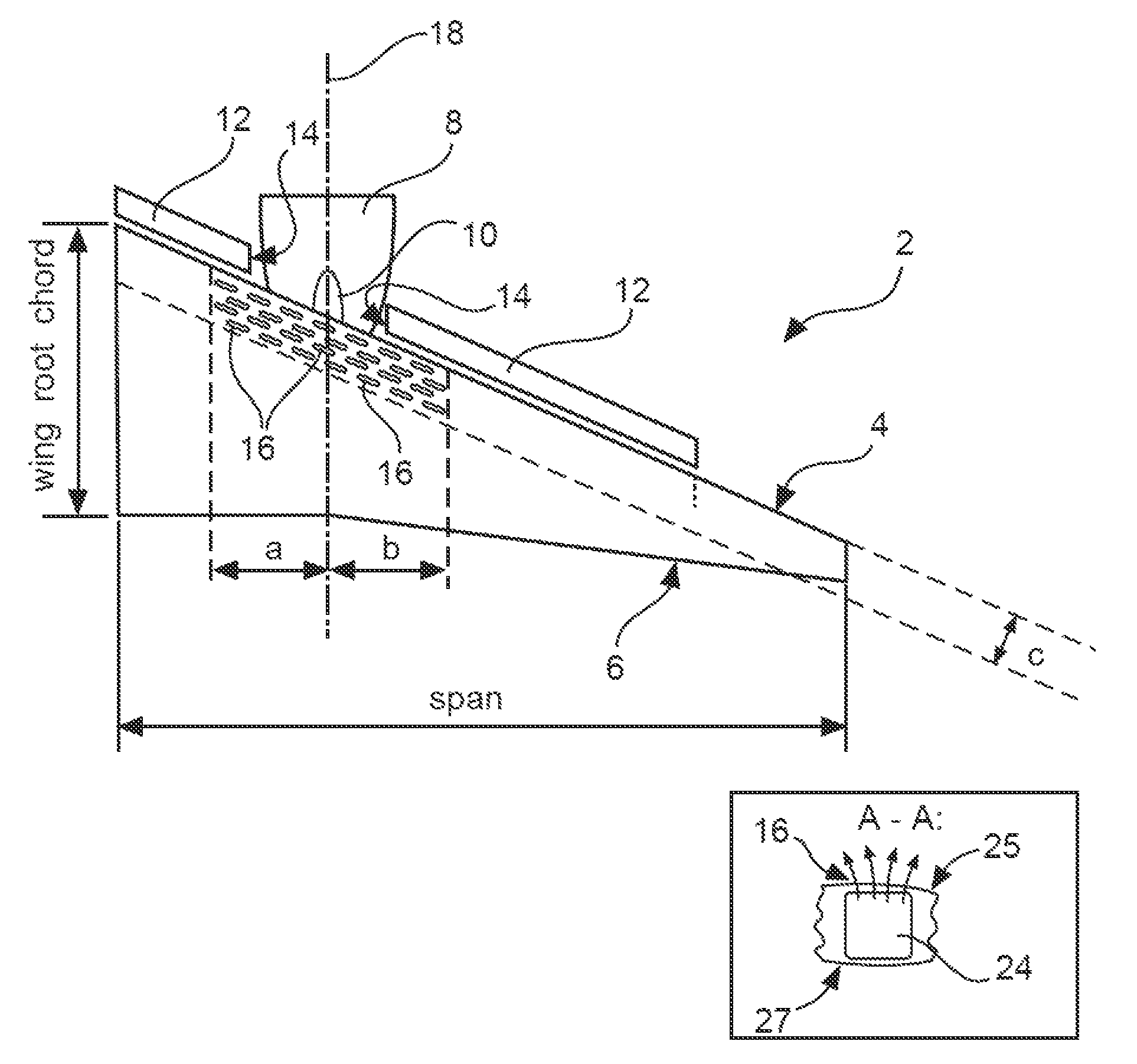 Surface element for an aircraft, aircraft and method for improving high-lift generation on a surface element