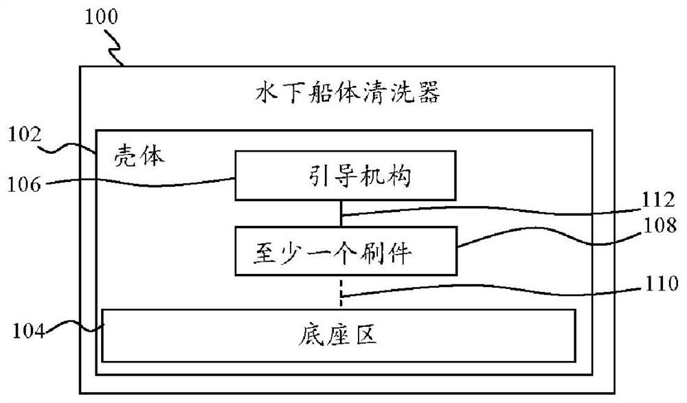 Underwater hull cleaning machine, hull cleaning system and method for cleaning a hull of a vessel