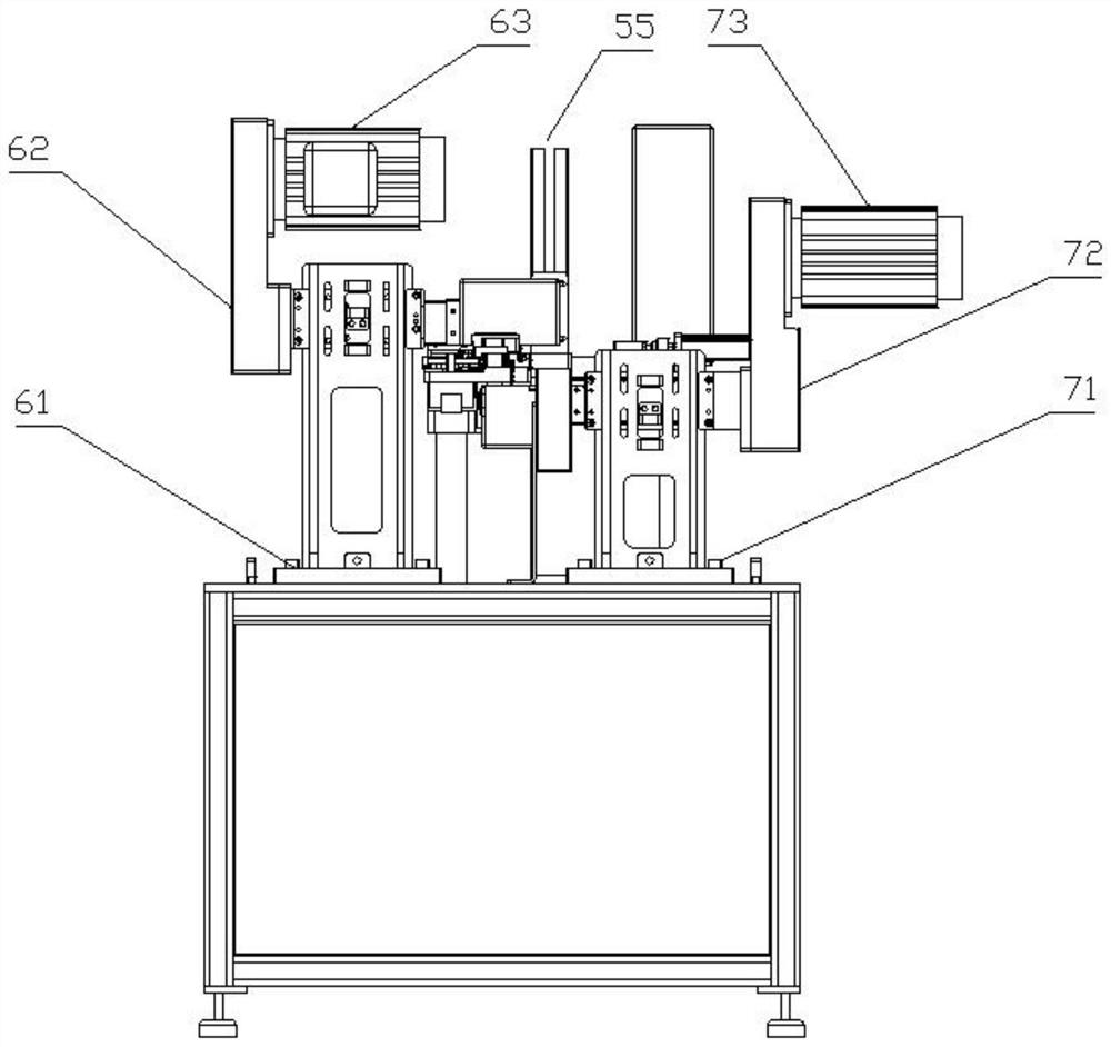 An oblique tongue marking device