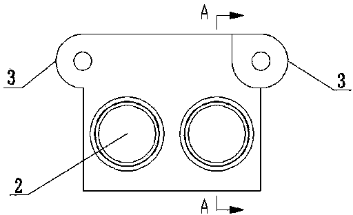 Special chain belt for jujube conveying