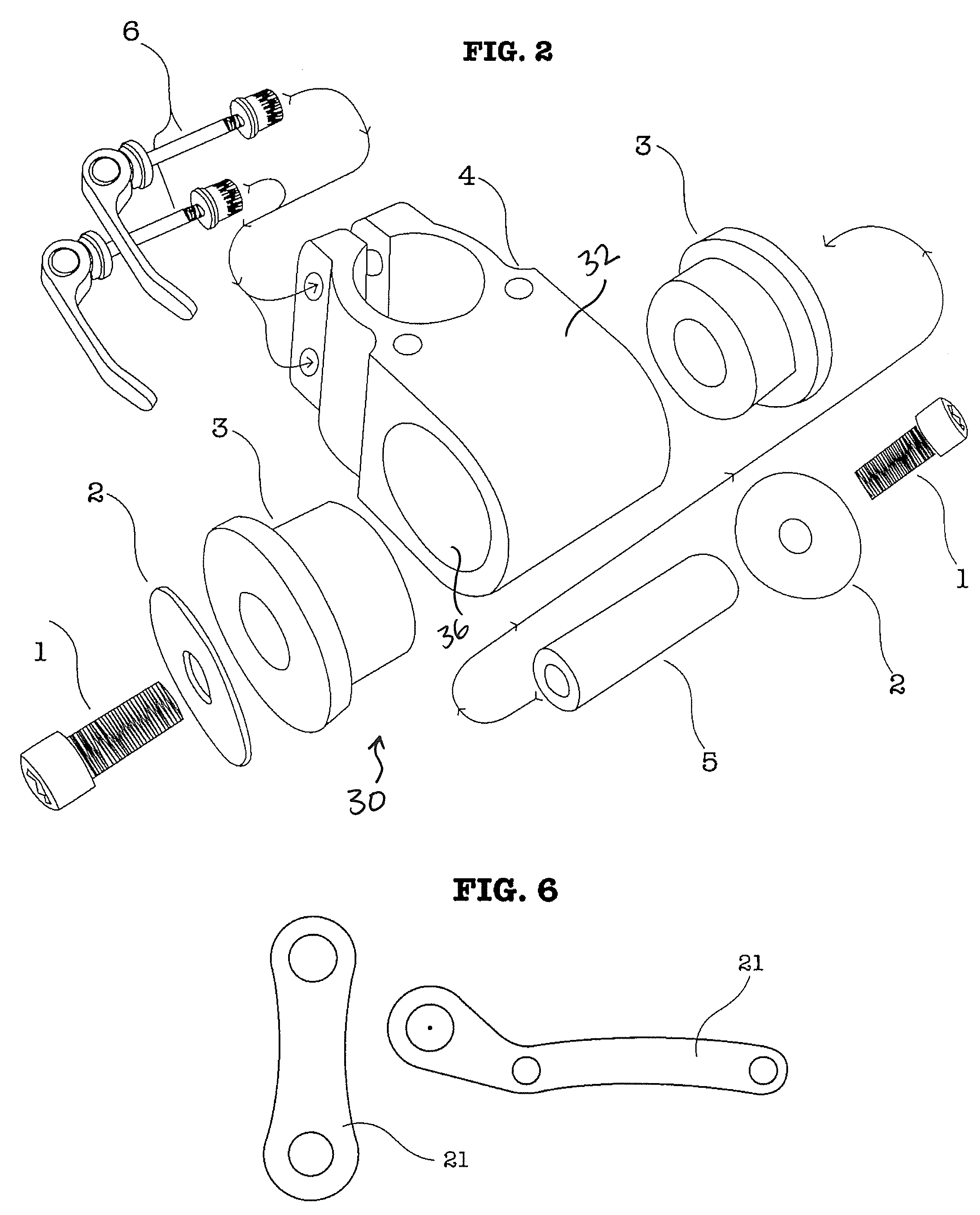 Auxiliary power driven unit for a bicycle