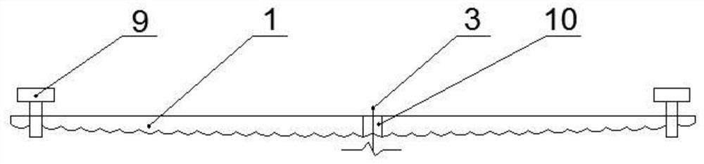 A silt-long tidal flat foundation reinforcement device and its construction method