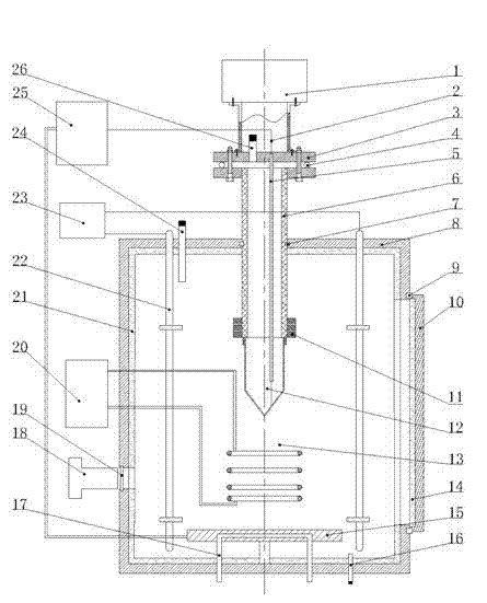 Device for preparing fine crystal powder based on electrostatic spraying, and using method thereof