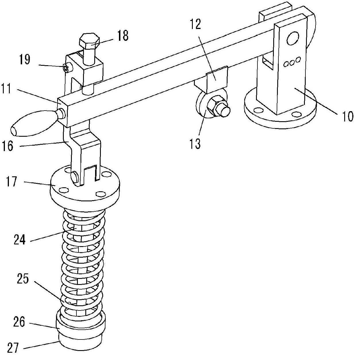 High-speed intermittently-loaded circular block contact erosion tester