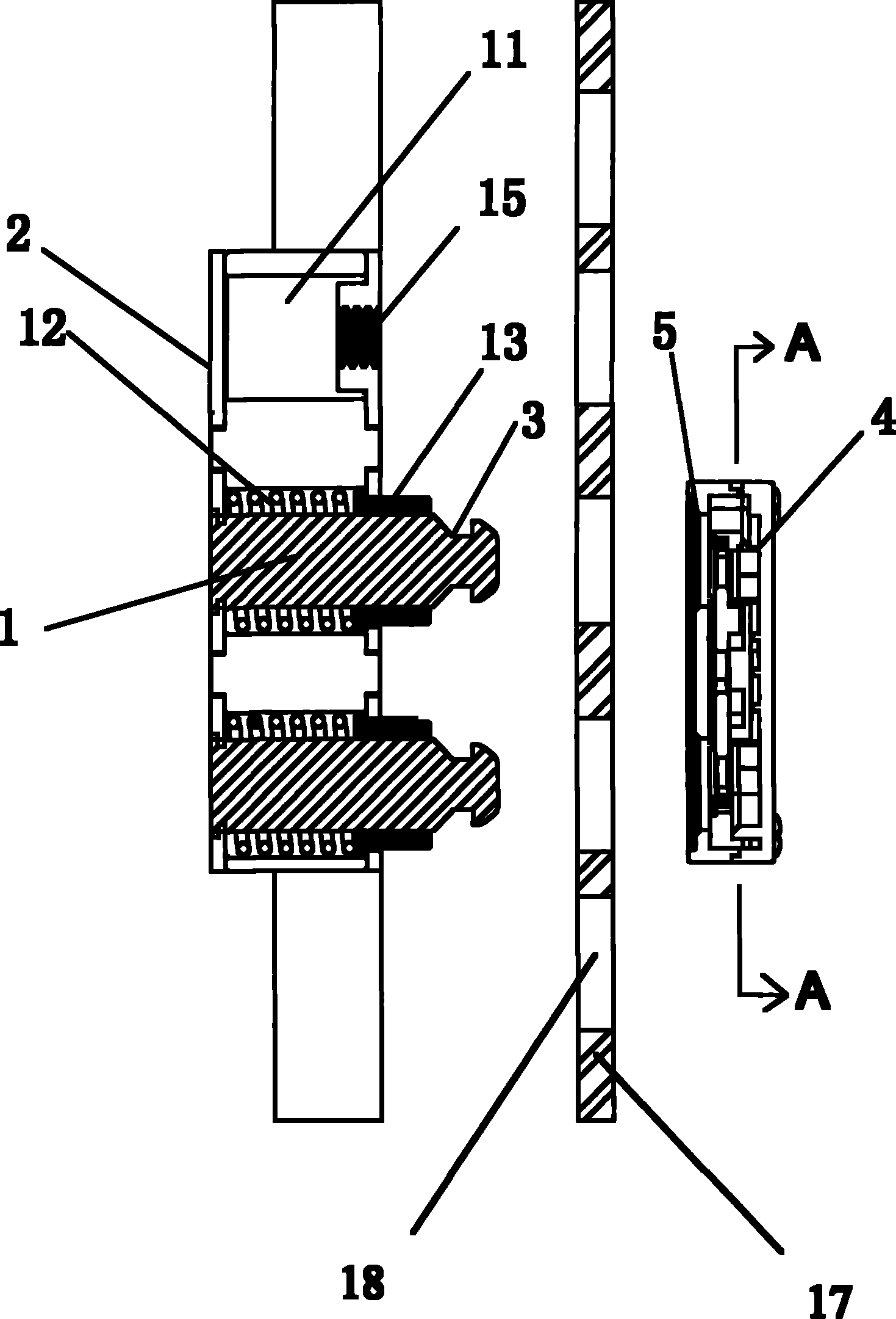 Locking mechanism for server slide rail