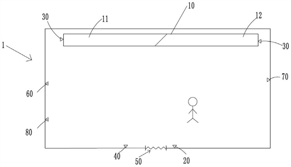 A kind of color-variable smart retail store and its color-variable method