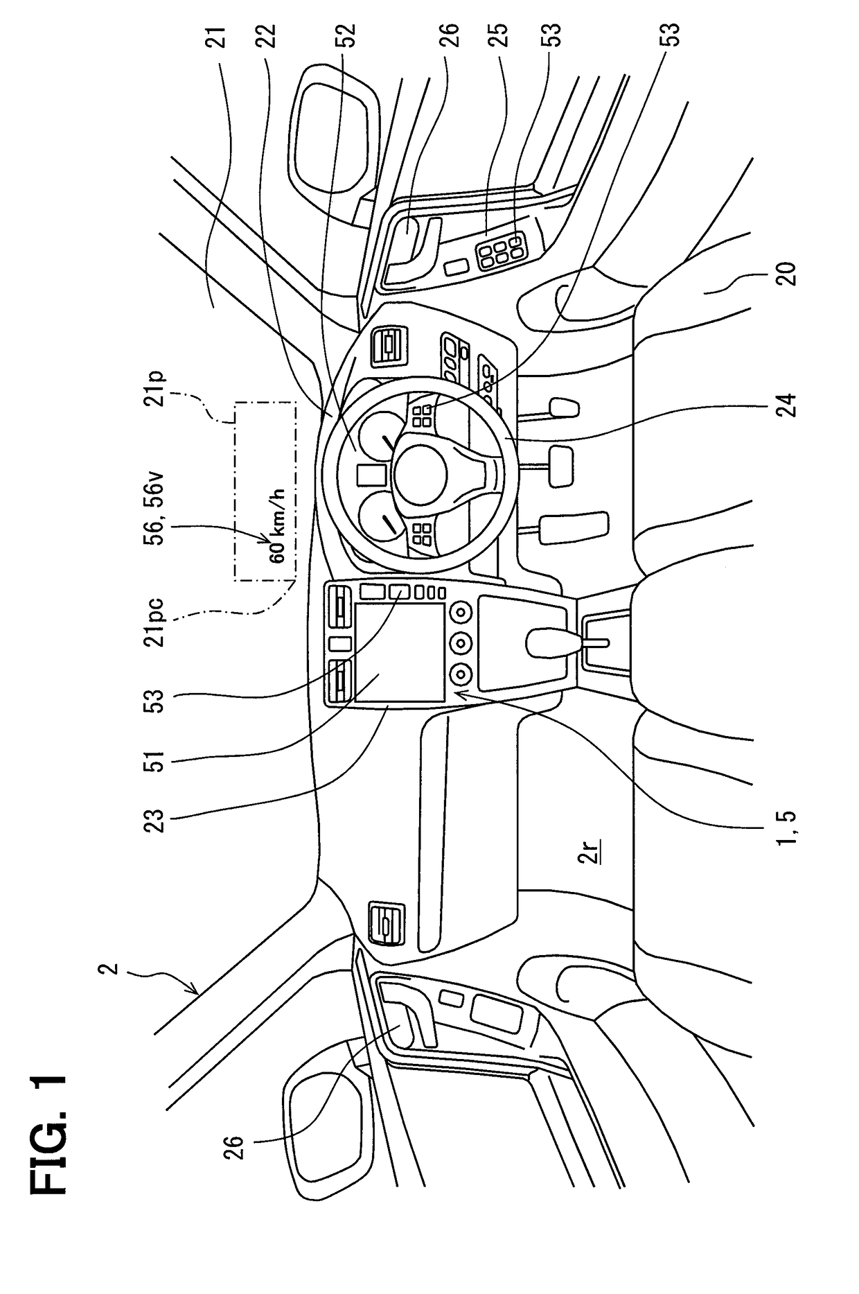 Vehicular display control apparatus and vehicular display control method