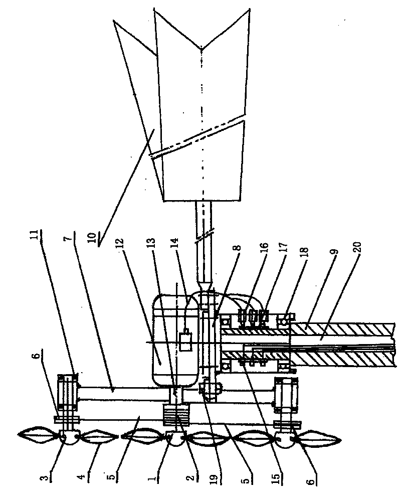 Multiple wind wheel strong generator