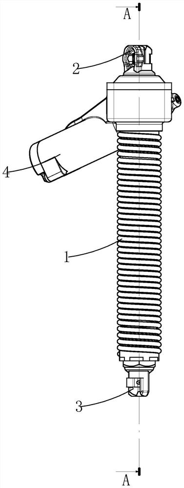 Power back door stay assy assembly