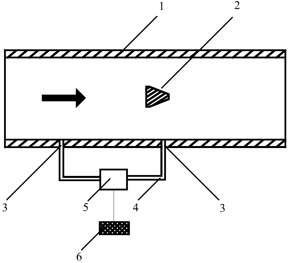 Gas-liquid two-phase flow pattern recognition method and detection device