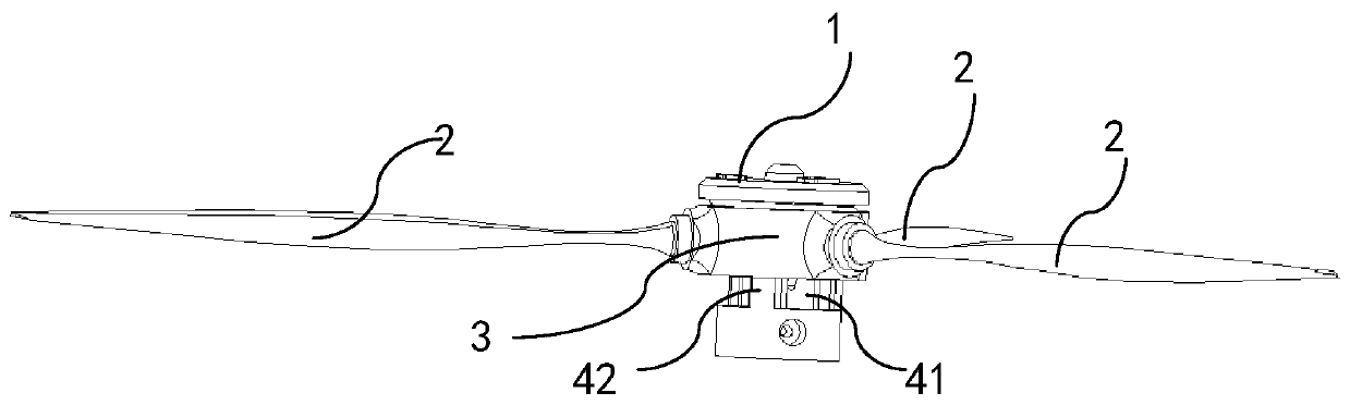 Automatic propeller torque changing mechanism