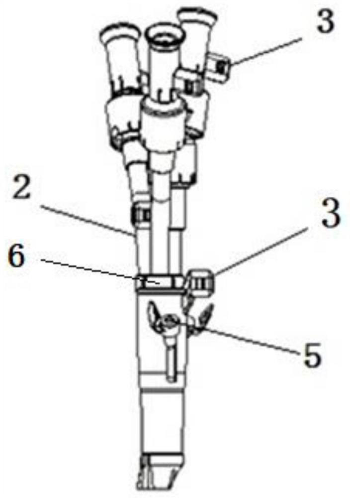 Single-hole surgical device and medical equipment system