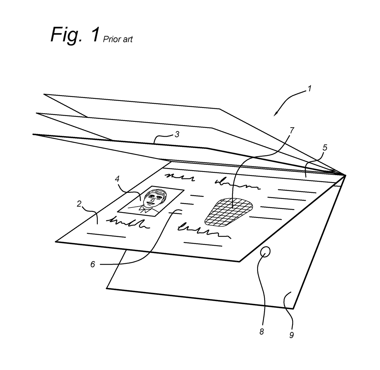 Identification assembly for an identity document