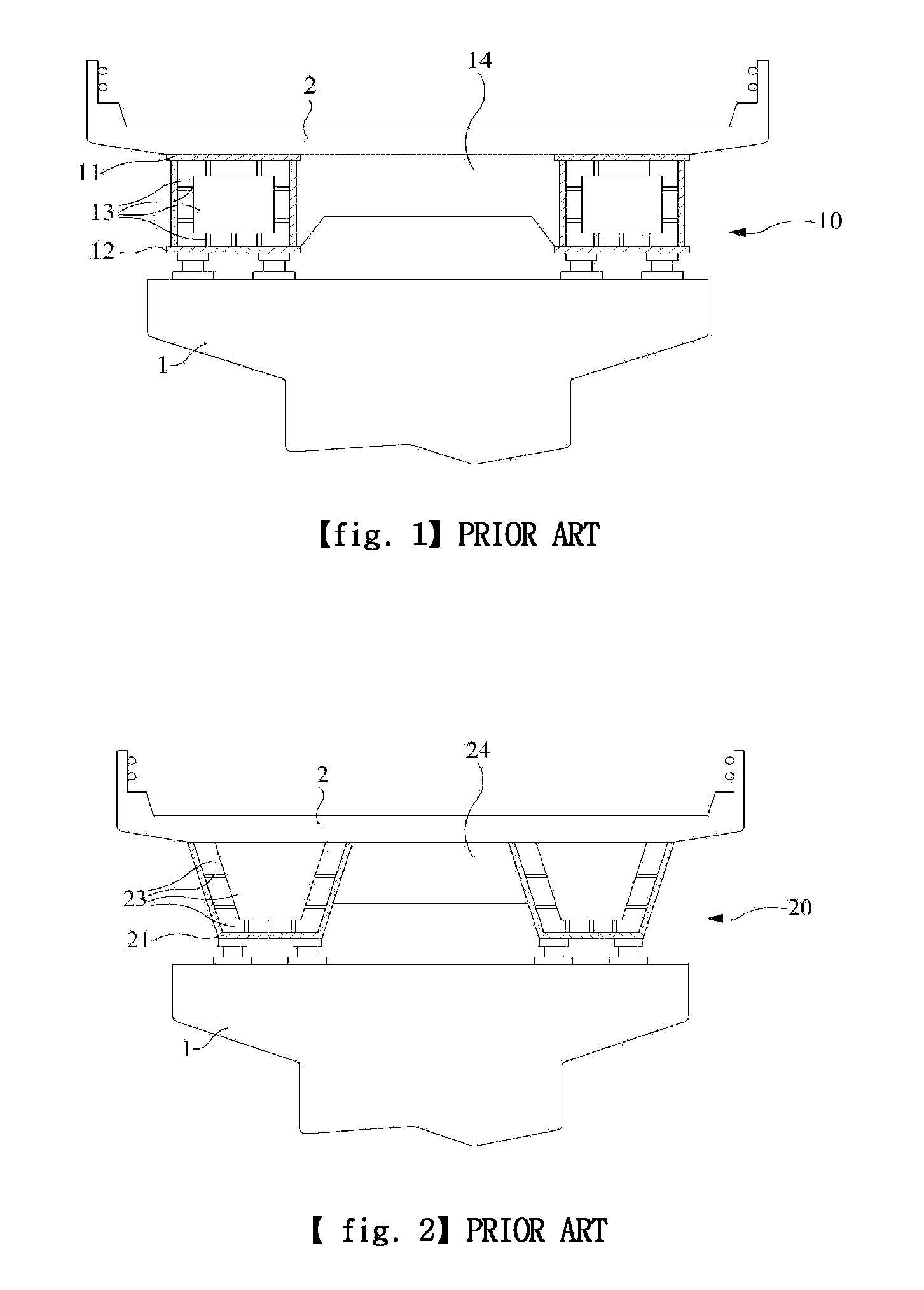 Composite girder for bridge construction