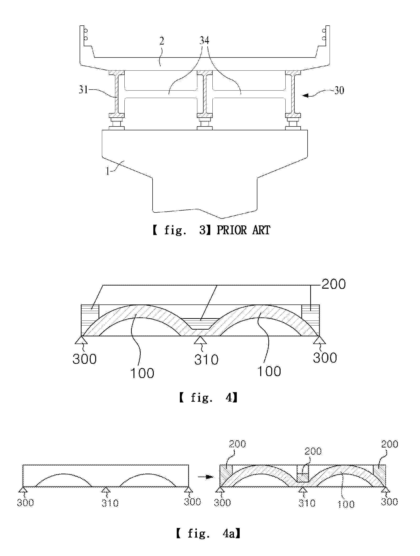 Composite girder for bridge construction