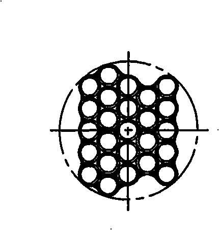 U-shaped anchorage cable