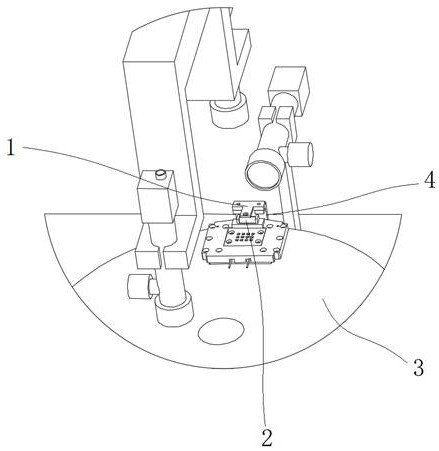 Automatic chip alignment device and alignment method