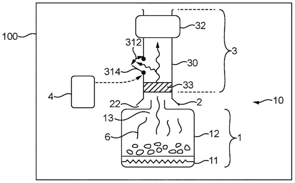 Apparatus and method for roasting coffee beans