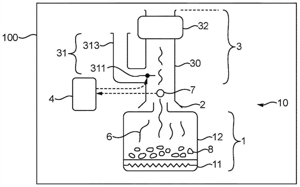 Apparatus and method for roasting coffee beans