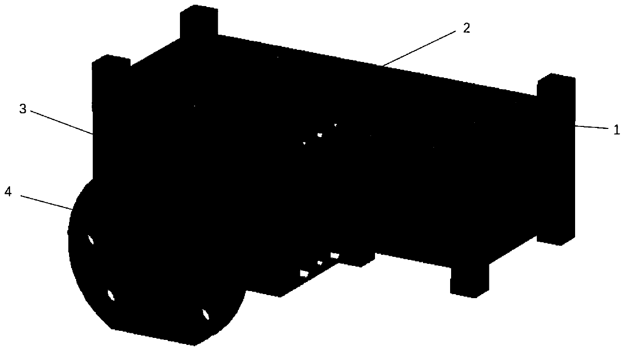 Circular waveguide TM11 mode exciter