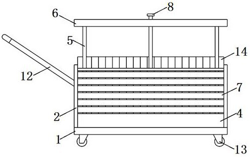 Electric power fitting storage device