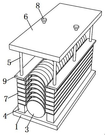 Electric power fitting storage device