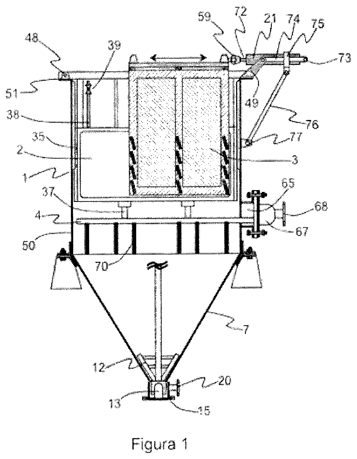 Sludge dehydrator