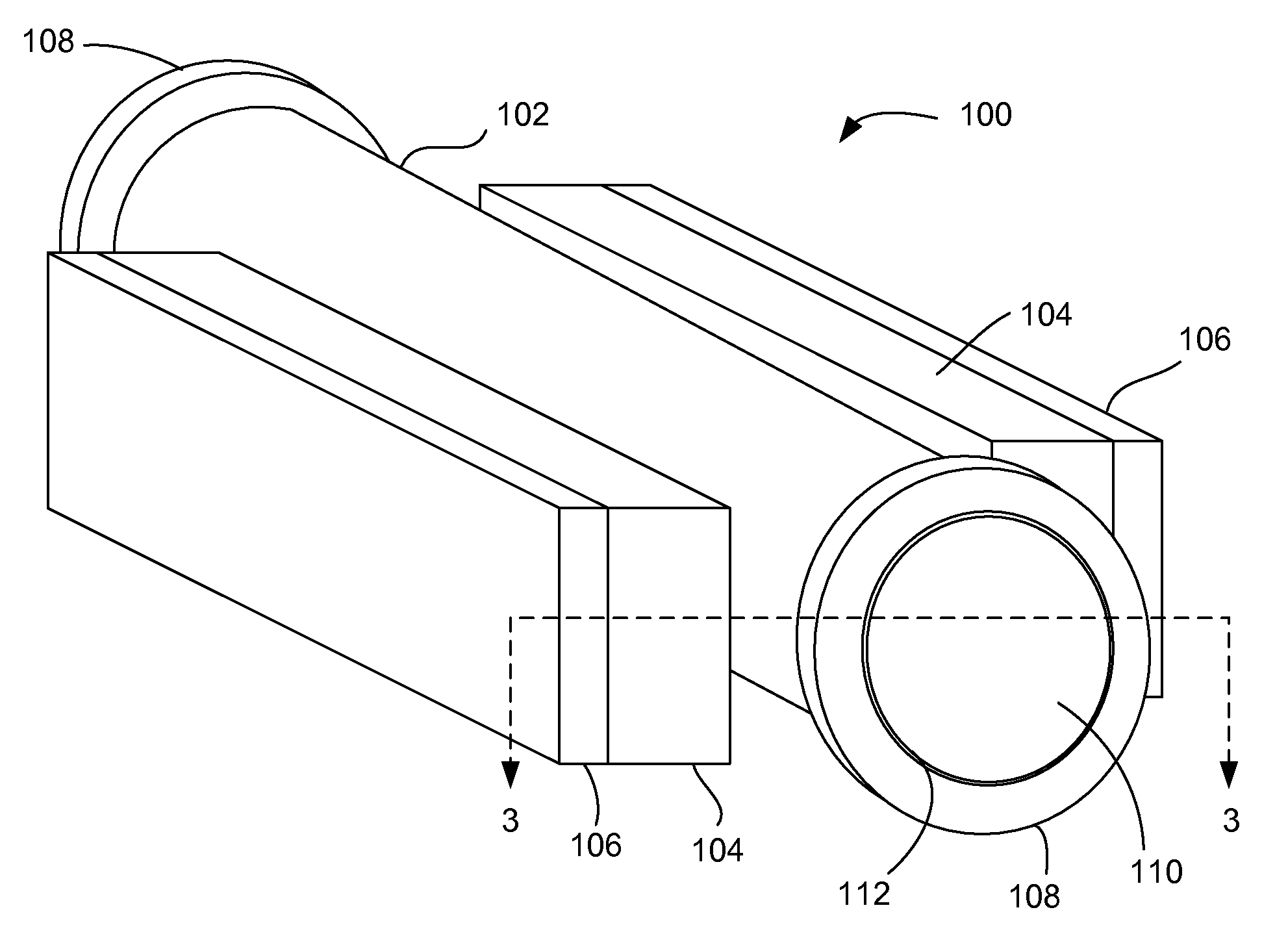 Transverse magnetic field voltage isolator