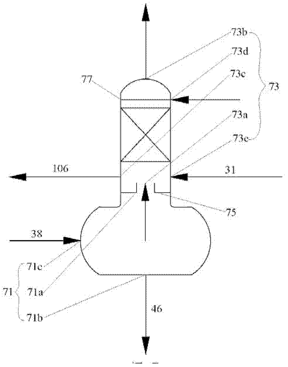 Low temperature methanol wash method and equipment