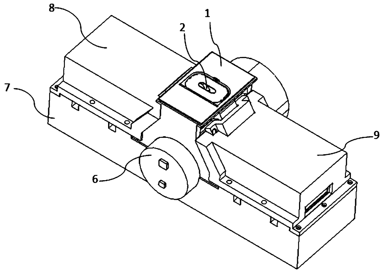 A dual-probe x-ray detection device based on coincidence sampling