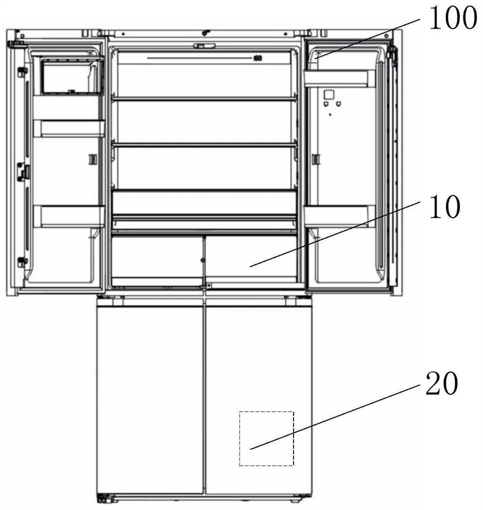 Refrigerator and control method of vacuum drawer of refrigerator