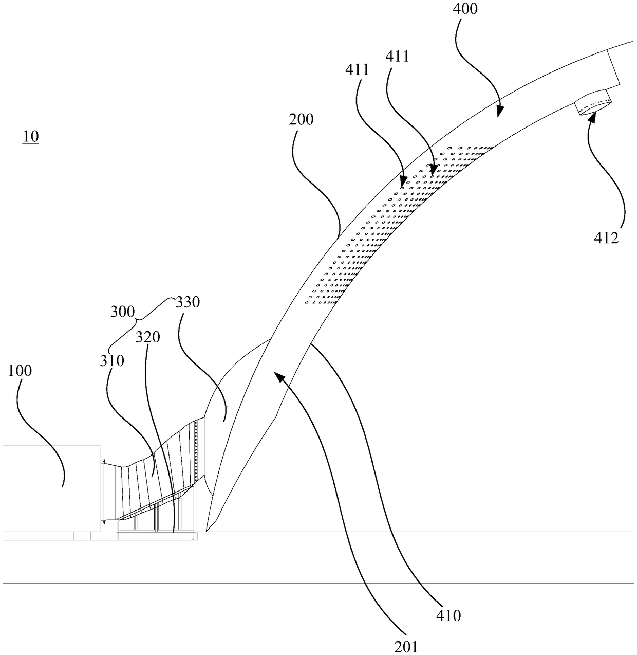 Air Film Building and Its Internal Ventilation Pipe Structure