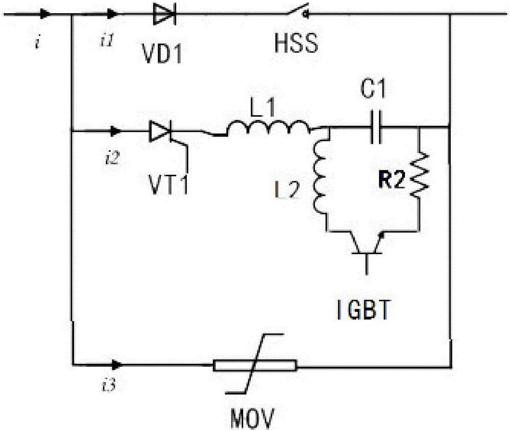 Direct current circuit breaker and circuit breaking method for direct current power transmission system