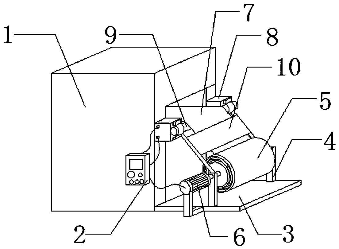 Automatic tension control device for printing