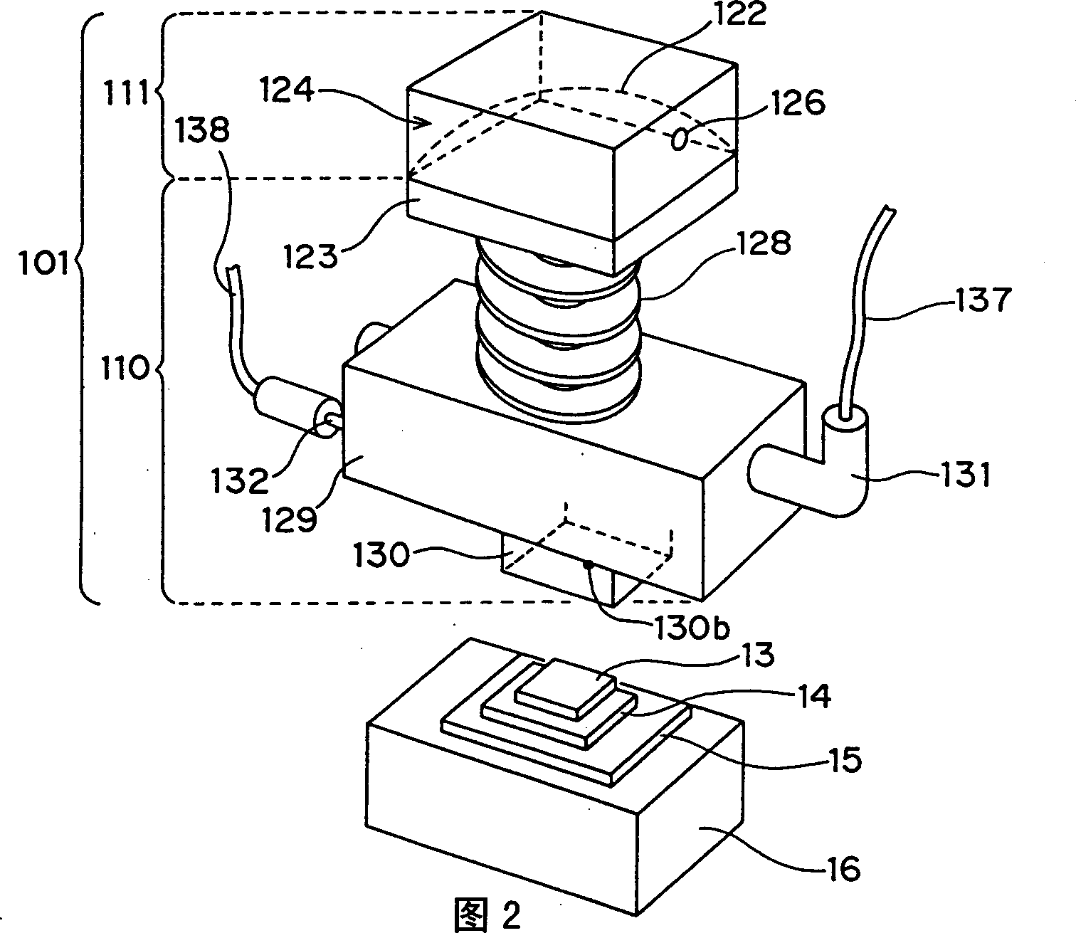 Joint head and parts installation equipment