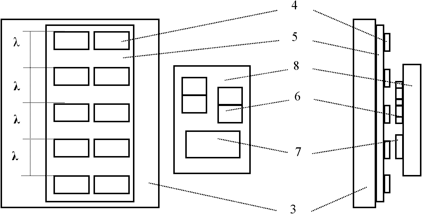 Deflection sensor for monitoring bridge deformation and deflection measuring method