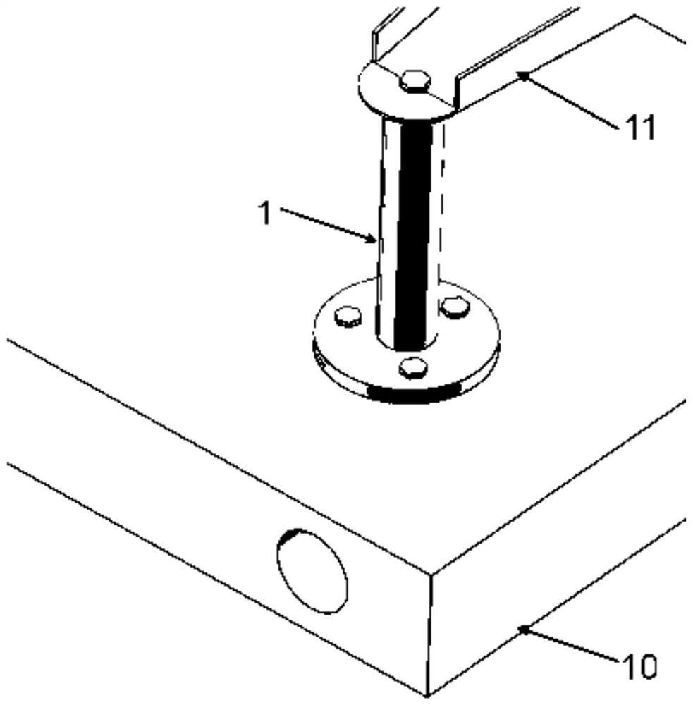 Motor train unit pantograph working mode test device