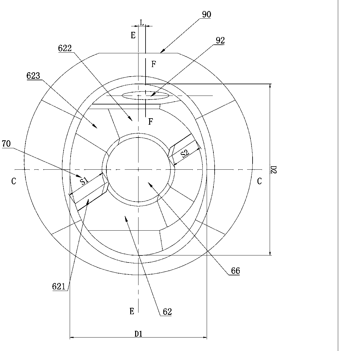 Cutting blade and cutting tool for inner hole processing