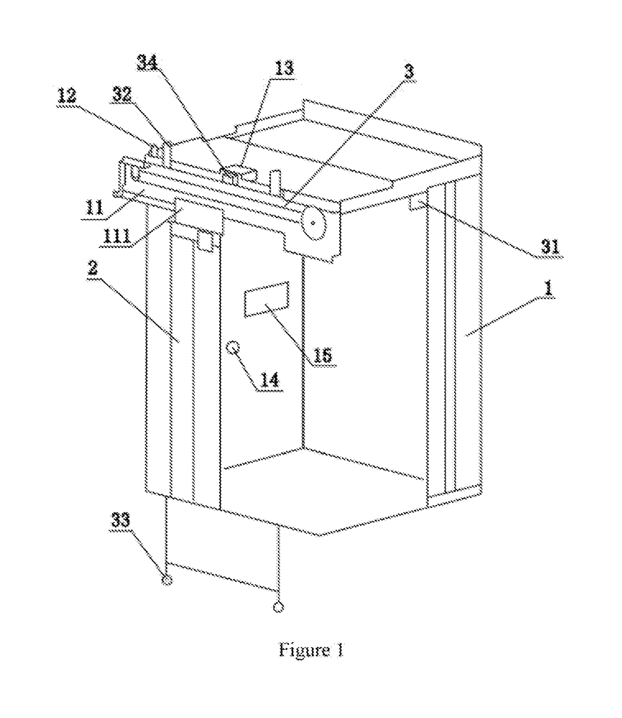 Elevator with function of escaping upon failure