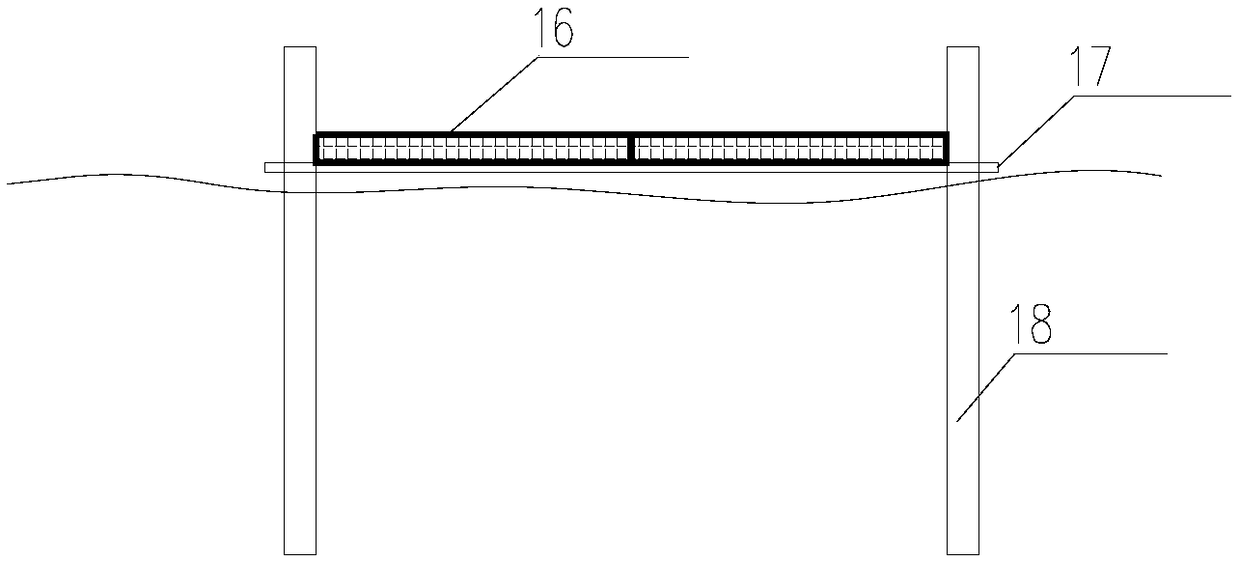 Ecological treatment method for landfilled waste mud